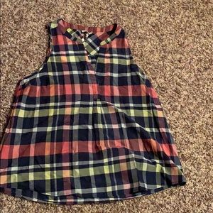 Tank top flannel